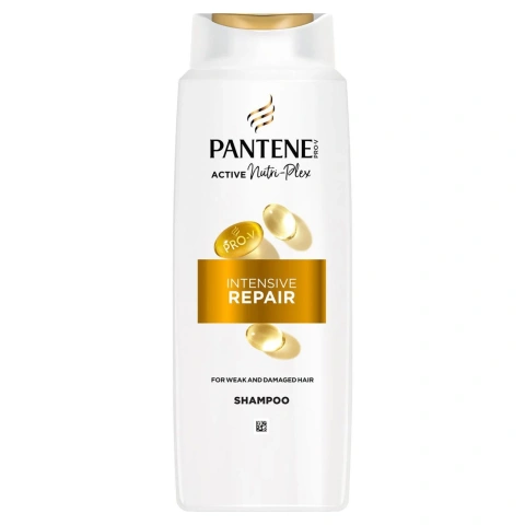 Шампунь для Пошкодженого Ослабленого волосся Відновлюючий Pantene Pro-V Active Nutri Plex Intensive Repair Пантін Зміцнення 400мл