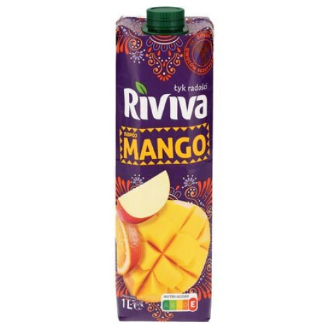 Сік Манго Riviva Napoj tyk radosci Mango Рівіва напій Мультифруктовий Тетрапак 1000мл