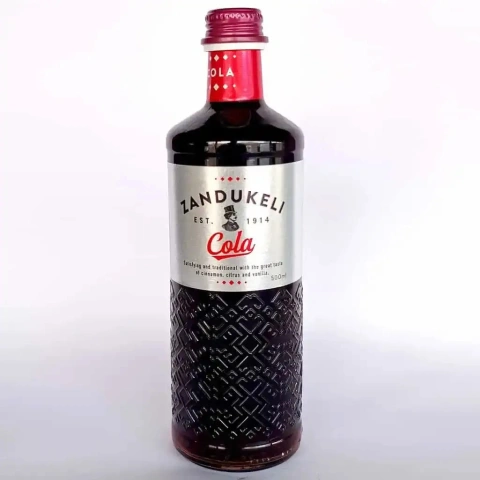 Напій Лимонад середньогазований освіжаючий з Грузії Zandukeli Authentic Georgian Lemonade Cola Зандукелі автентичний Кола 500мл