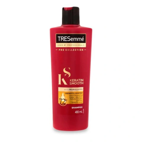Шампунь для Вирівнювання волосся з Кератином TRESemme Pro Collection Keratin smooth shampoo Marula oil Тресемме Олія Марули 700мл