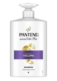 Шампунь для Тонкого Гладкого волосся Лікувальний Pantene Pro-V Active Nutri-Plex Extra Volume 3in1 Пантін Додатковий обєм 1л
