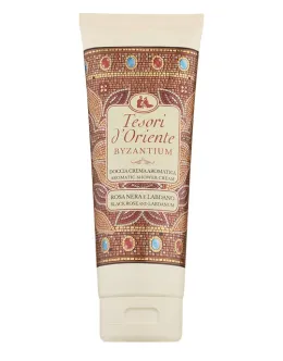 Крем для душу Ароматичний Релакс Tesori dOriente Byzantium Rosa Nera Aromatic Shower Crem Тесорі Візантія Чорна Роза Лабдан 250мл