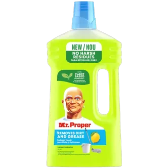 Засіб для миття Підлоги Універсал Рідина Mr. Proper Summer Lemon Містер Пропер для Стін та кухні Лимон Каністра 1500мл