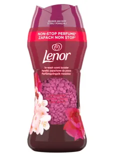 Кондиціонер для прання Парфумований Гранули Lenor Non-stop Perfume Ruby Jasmine Ленор ароматичні перлини Рубіновий Жасмін 210г