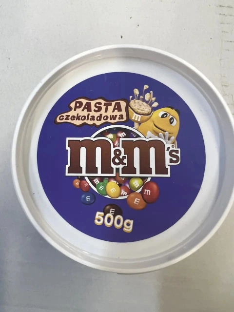 Шоколадна паста M&Ms Czekoladowa Pasta ММс молочний шоколад з драже Відерко 500г
