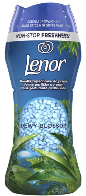 Кондиціонер Ароматизатор для Білизни в гранулах Lenor Non-Stop Freshness Dewy Blossom Ленор Цвітіння з Роси Тубус 210г
