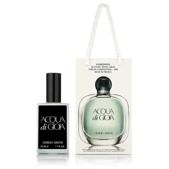 Парфумована вода Жіноча Подарунок Giorgio Armani Acqua Di Gioia Армані Вода Радості сумочка 50мл