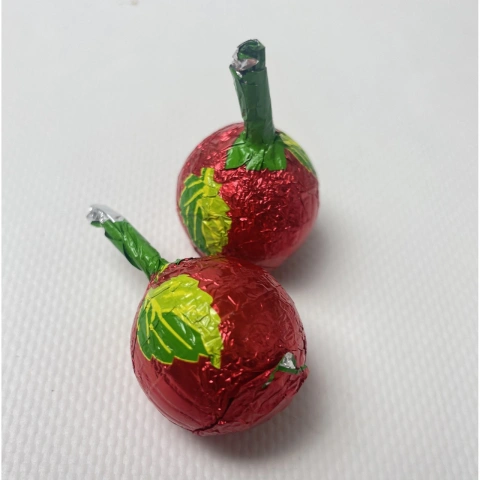 Цукерка шоколадна Фрукти з лікером Abtey Liqueur de Fruits Chocolate Cerise Абтей з рідкою начинкою в фользі Вишня 1шт 10г
