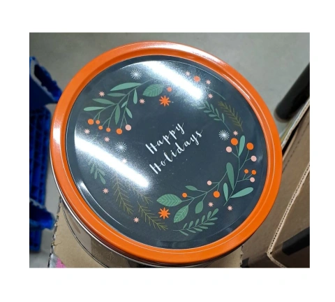 Печиво Cвяткове Kelsen Danish Cookies Happy Holidays Кельсен асорті 5видів Бокс 750г
