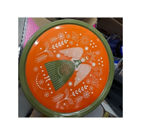 Печиво Cвяткове Kelsen Danish Cookies Happy Holidays Angel Кельсен асорті 5видів Ангел Бокс 750г