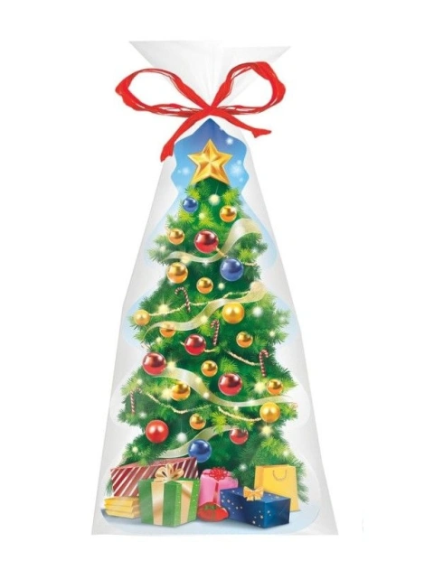 Пряники у формі Ялинки Baron Winter Christmas Tree Барон новорічна Ялинка в какао-покритті 100г
