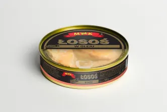 Лосось Шматочки M&K Losos Kawalki w Oleju М&К риба в олії з 160г