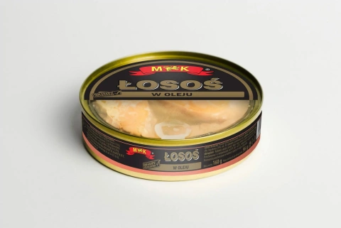 Лосось Шматочки M&K Losos Kawalki w Oleju М&К риба в олії з 160г