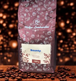 Кава в зернах Philipe Lombardini Bounty Філіп Ломбардіні з ароматом баунті Кокоса мікс робусти та арабіки 1000г