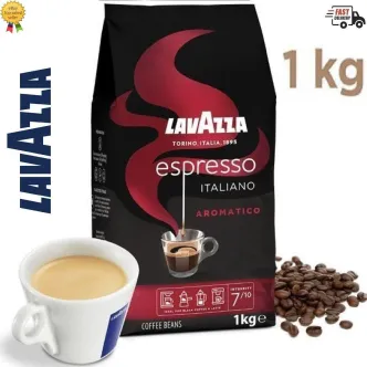 Кава зернова Lavazza Espresso Italiano Aromatico Лавацца Еспресо Італіано Ароматіко купаж Арабіки та Робусти 1000г