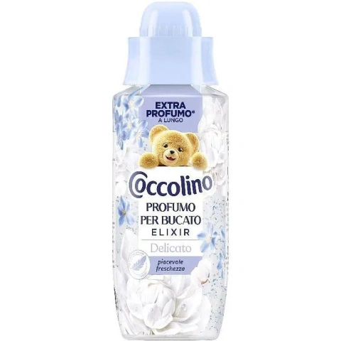 Ароматизатор Ополіскувач для прання Coccolino Profumo per Bucato Elixir piacevole freschezza Delicato Коколіно Делікатний 342мл