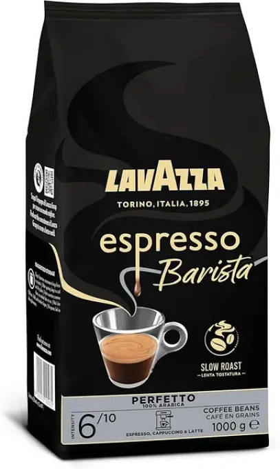 Кава в зернах Lavazza Espresso Barista Perfetto 6 Strong 100%Arabica Лавацца Баріста Еспресо Арабіка 1000г