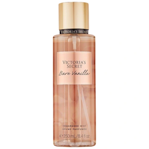 Парфумована вода Жіноча ароматичний Спрей Victoria's Secret Bare Vanilla Fragrance mist Вікторія Сікрет Чиста ваніль Класика 250мл
