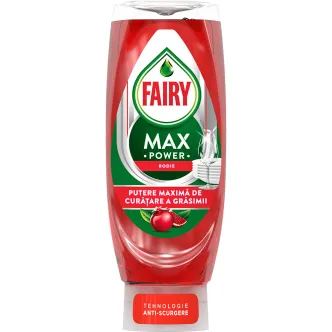 Гель для миття Посуду Fairy Max Power Rodie Фейрі ефективний Антижир технологія Антирозлив Гранат 730мл