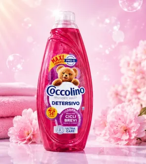 Гель для прання Швидка дія Про-С Універсал Coccolino Wonder Wash Detersivo Pro-S Ulltra Care Коколіно Ультра-догляд 54прань 2160мл
