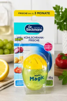 Поглинач запахів Ароматизатор Холодильників Dr. Beckmann Kühlschrank Frische Mister Magic Limone Др.Бекманн Яйце Лимон 40г