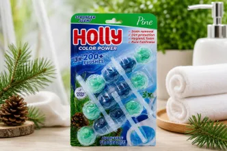 Набір Підвіска блоки для Унітазу Holly Color Power Lemon Холлі Очищувач ароматизатор Лимон 3шт 200змивів