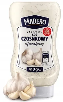 Соус до Риби та Морепродуктів тисяча Островів Madero sos 1000 Wysp Aromatiozny Мадеро Кремовий ароматичний Пляшка 410г