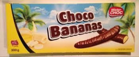 Цукерки бананові суфле schoko bananen 300g австрія