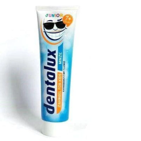 Зубна паста Dentalux дитяча junior minze 7Plus 100мл