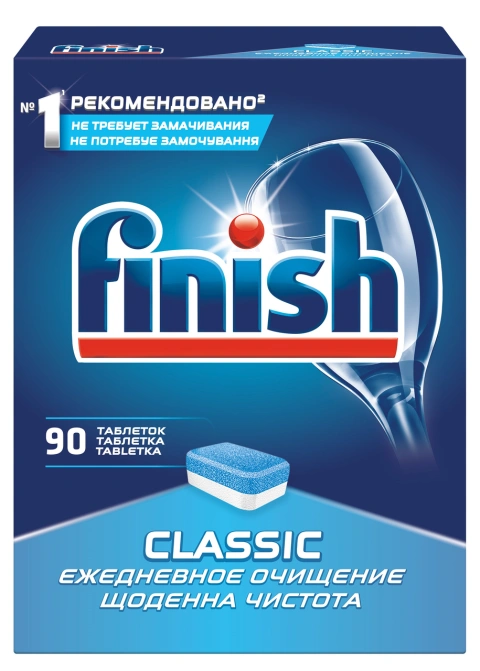 Капсули для посудомийки фініш/finish Finish powerball classic 90 штук