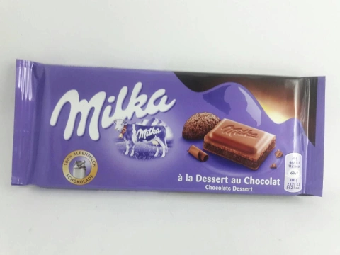 Шоколад milka Milka dessert au chocolat 100 г.