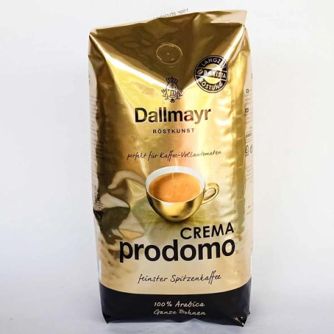 Кава в зернах Dallmayr crema prodomo 1кг