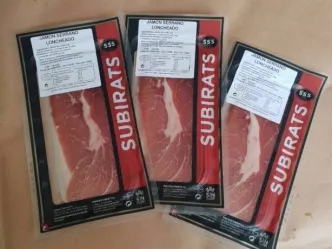 Хамон Subirats serrano reserva subirats 100г