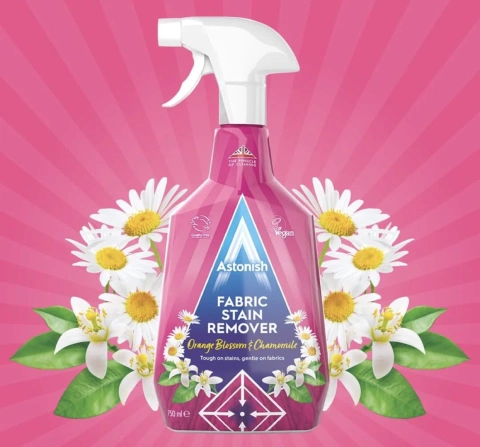 Універсальний засіб Astonish для виведення плям — спрей astonish fabric stain remover, 750 мл