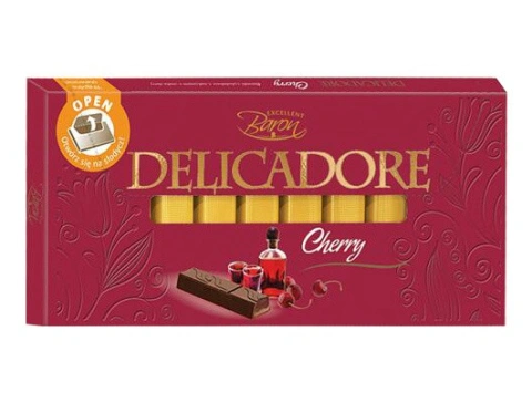 Шоколад Baron delicadore cherry 200г