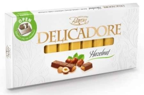 Шоколад Baron delicadore hazelnut 200г