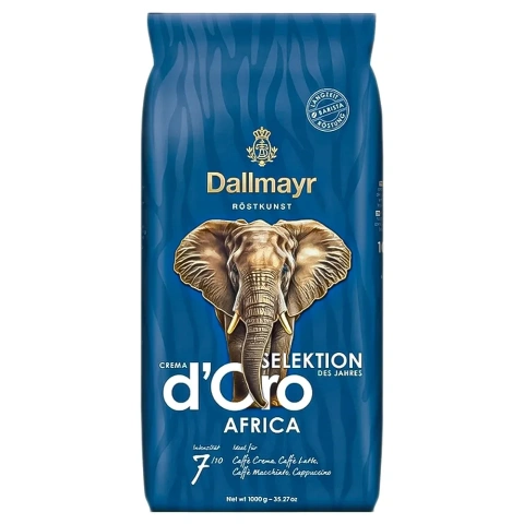 Кава в зернах Dallmayr crema doro selektion des jahres africa 1кг