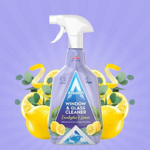 Спрей для вікон і дзеркал Astonish microsoft & glass cleaner 750мл