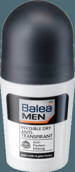 Дезодорант balea Balea men invisible, 50 мл