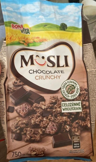 Мюслі bona vita s cokoladou 750г