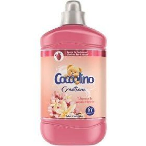 Ополіскувач для білизни Coccolino tuberose&vanilla flower Троянда ваніль 1680мл