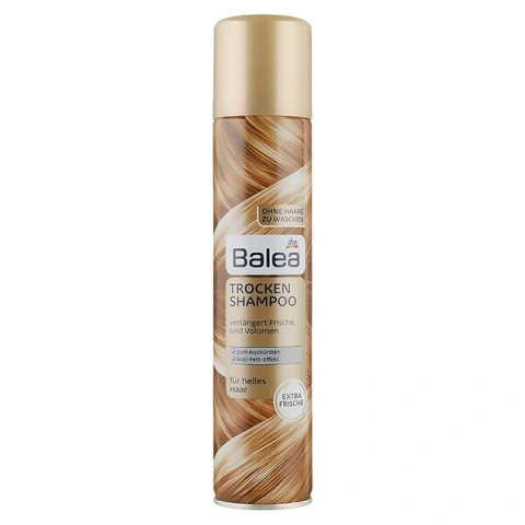 Сухий шампунь Balea trockenshampoo helles haar для світлого волосся 200мл