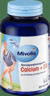 Біологічно активна домішка das gesunde plus Сalcium Vitamin d3 Кальцій Вітамін d3