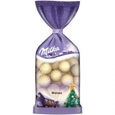 Milka різдвяний білий шоколад 100 г