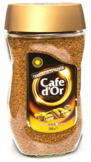 Кава розчинна Cafe d'Or gold 200г