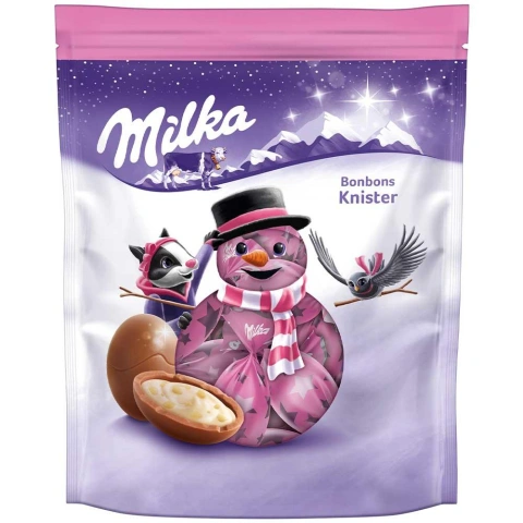 Ина milka Milka bonbons knister lait petillant knetter 86г