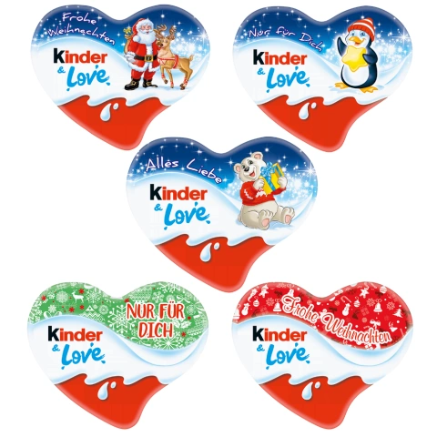 Шоколадне серце Kinder kinder love merry christmas 37 g