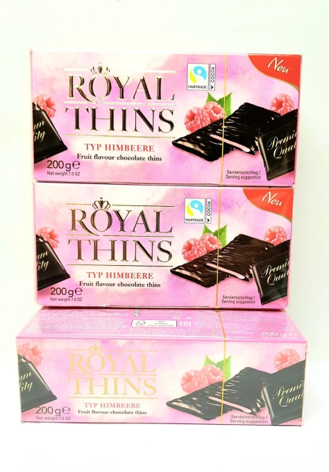 Royal thins typ himbeere, (маліна) 200 г