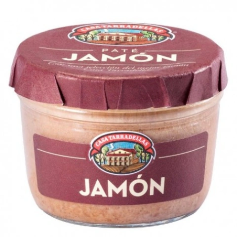 Паштет з Хамону Casa Tarradellas Pate Jamon Каса Тарраделас без Глютену Склобаночка 125г
