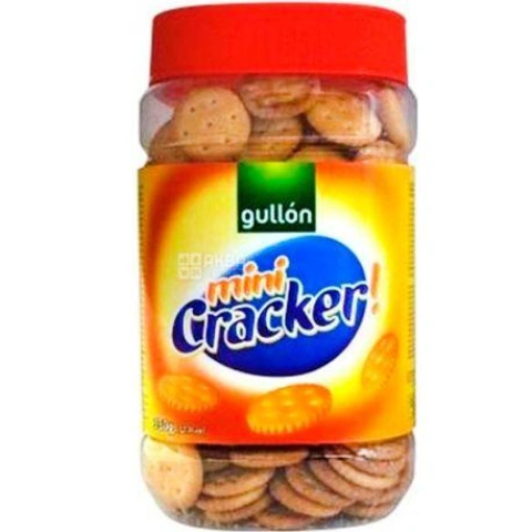 Мінікрекери солоні Gullon gullon mini cracker 350 г іспанія
